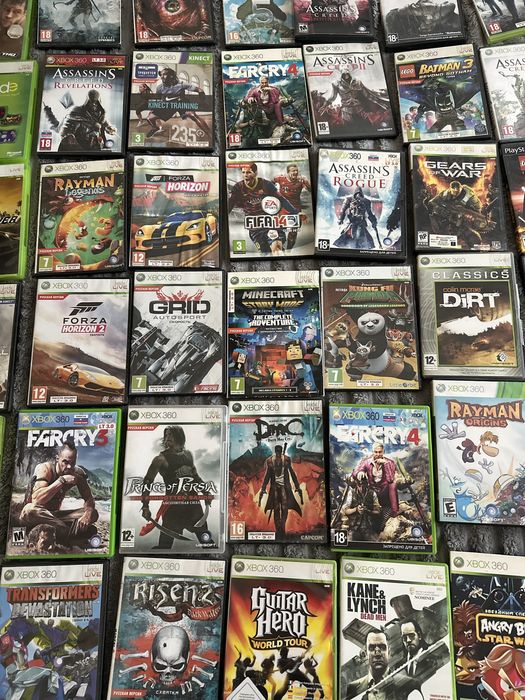 Колекція ігор на приставку Xbox 360