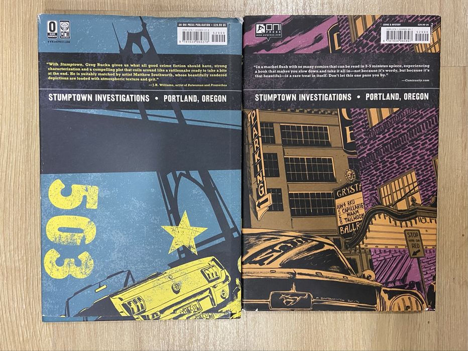 Stumptown vol 1 e 2 HC