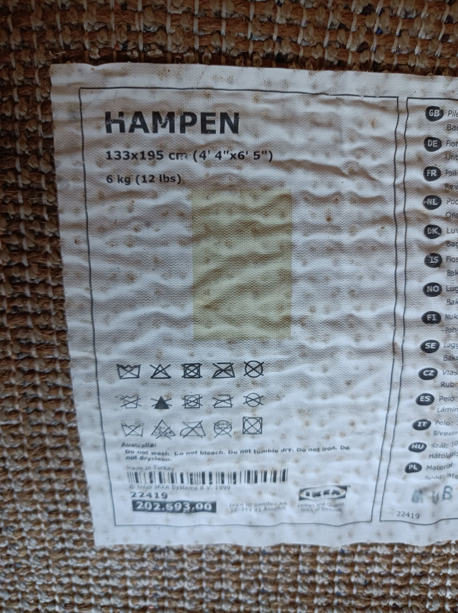 Tapete grande / Carpete grande IKEA