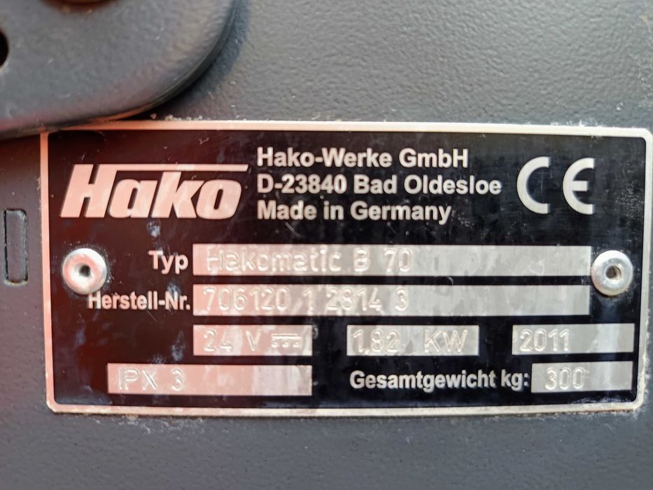 Szorowarka Automat Myjący HAKO B650/26 -Solidny sprzęt -Tylko 570 RBG