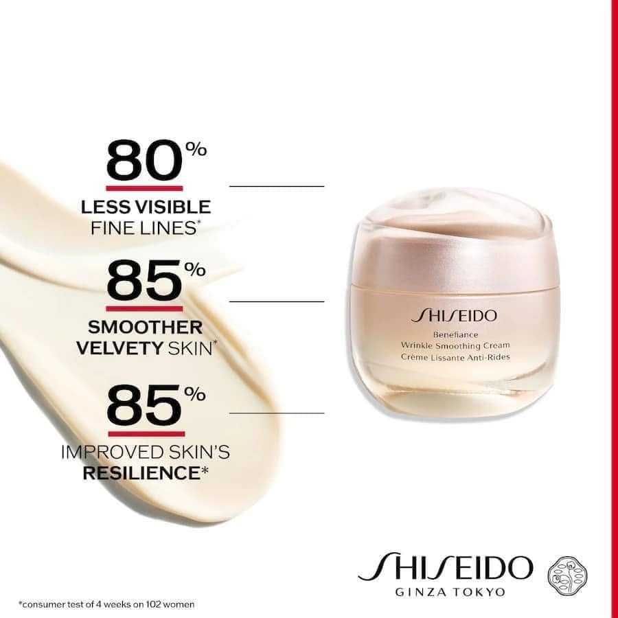 Shiseido Benefiance, Wrinkle Smoothing Cream Enriched