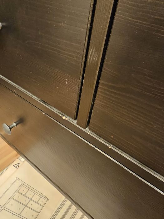 Komoda drewniana IKEA HEMNES 8 szuflad 160x96