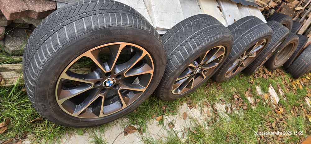 Bmw x5 f15 alufelgi 19 cali z czujnikami