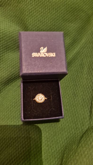 Anel noivado swarovski