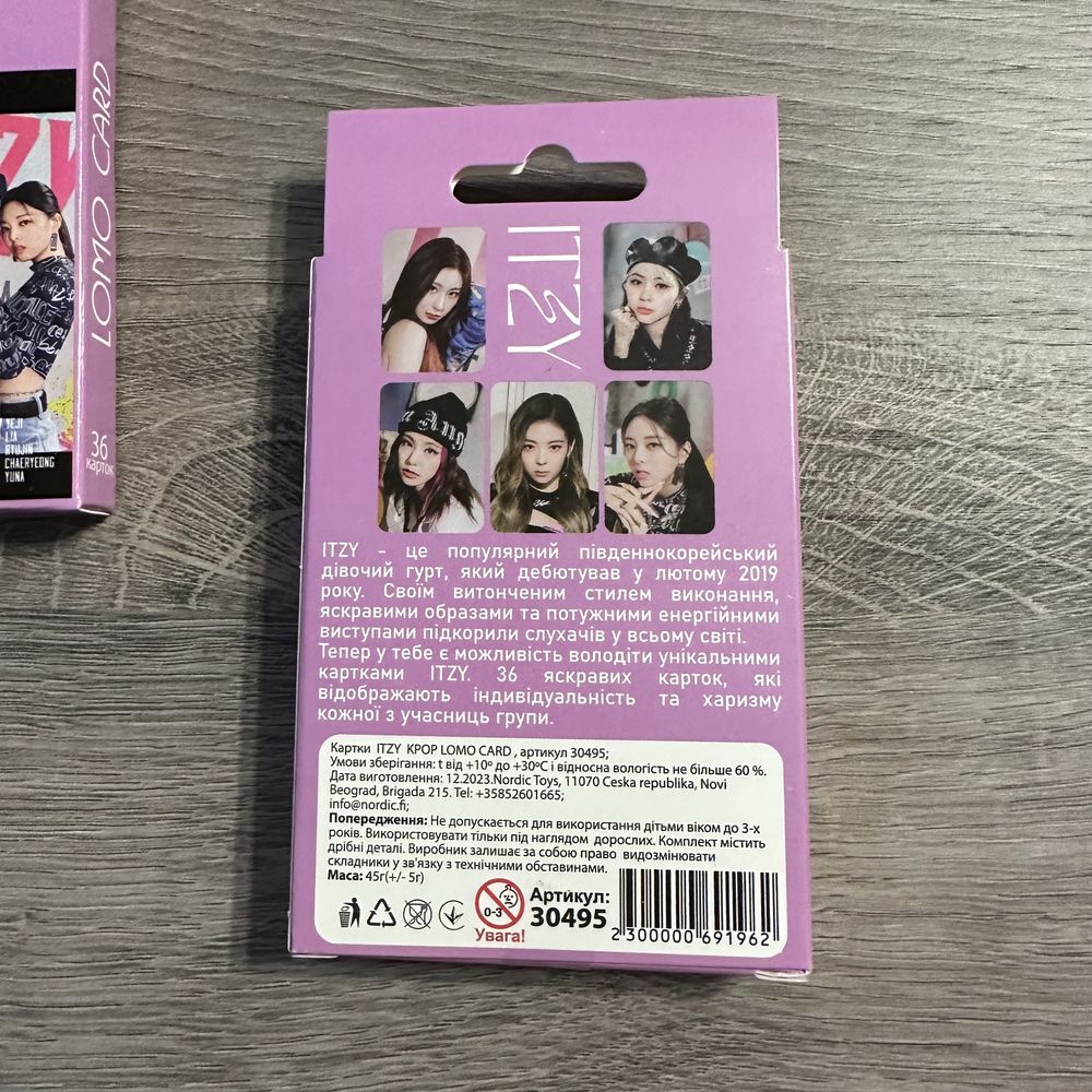 Картки ITZY KPOP LOMO CARD карточки ітзі карти кейпоп