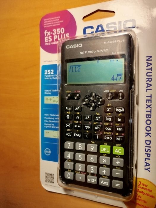 Калькулятор Casio FX-350ES PLUS 2nd edition