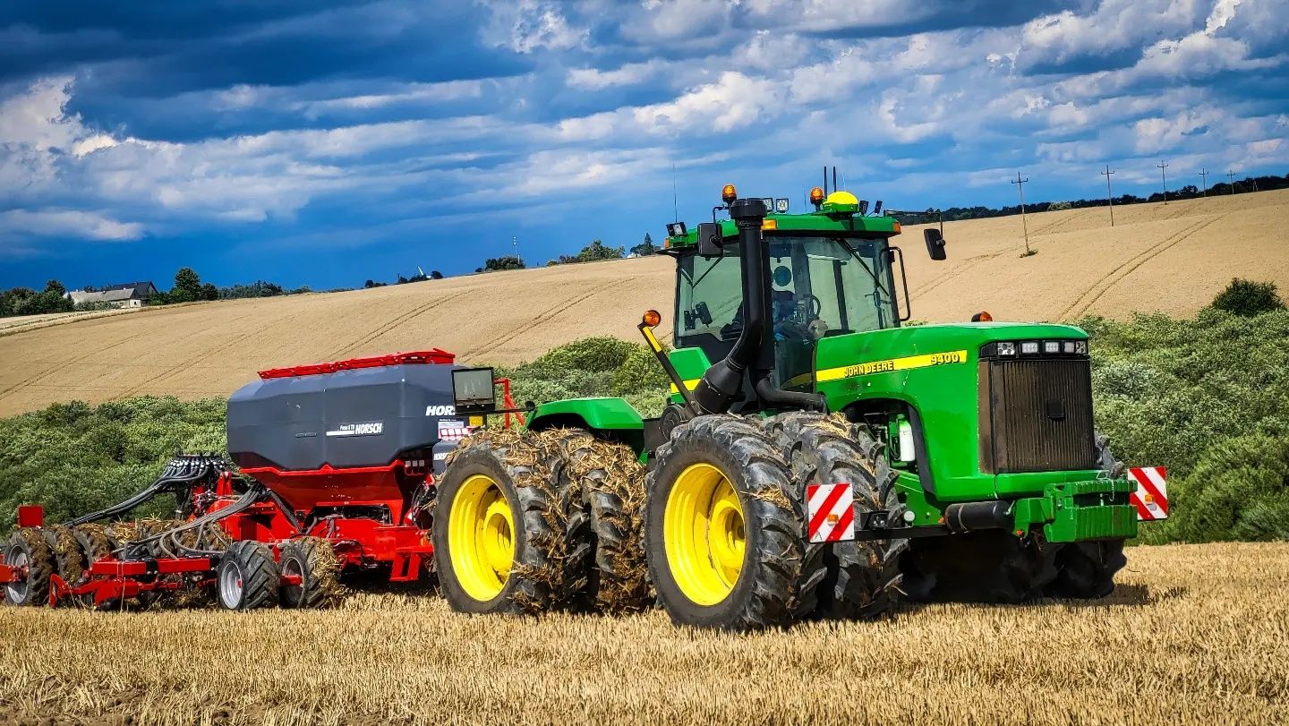 Siew strip till bezorkowy siew za słomę Horsch Focus 6TD rzepaku zbóż