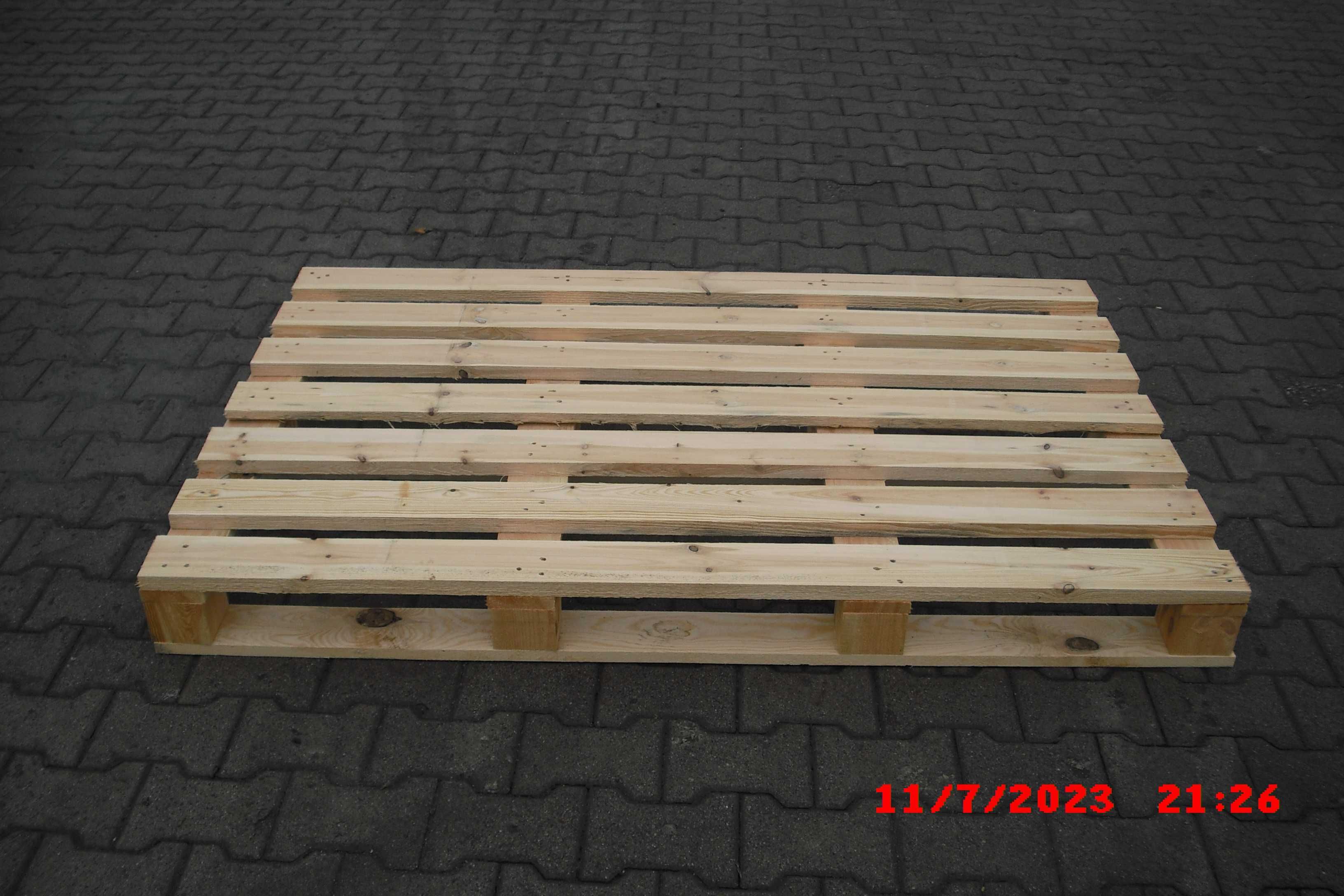 Palety drewniane 1005x1600 i inne wymiary i plastikowa 1100x1100