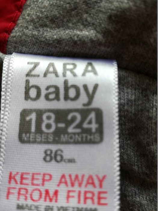 Kurtka zara baby dla chłopca rozmiar 18 - 24 miesiące