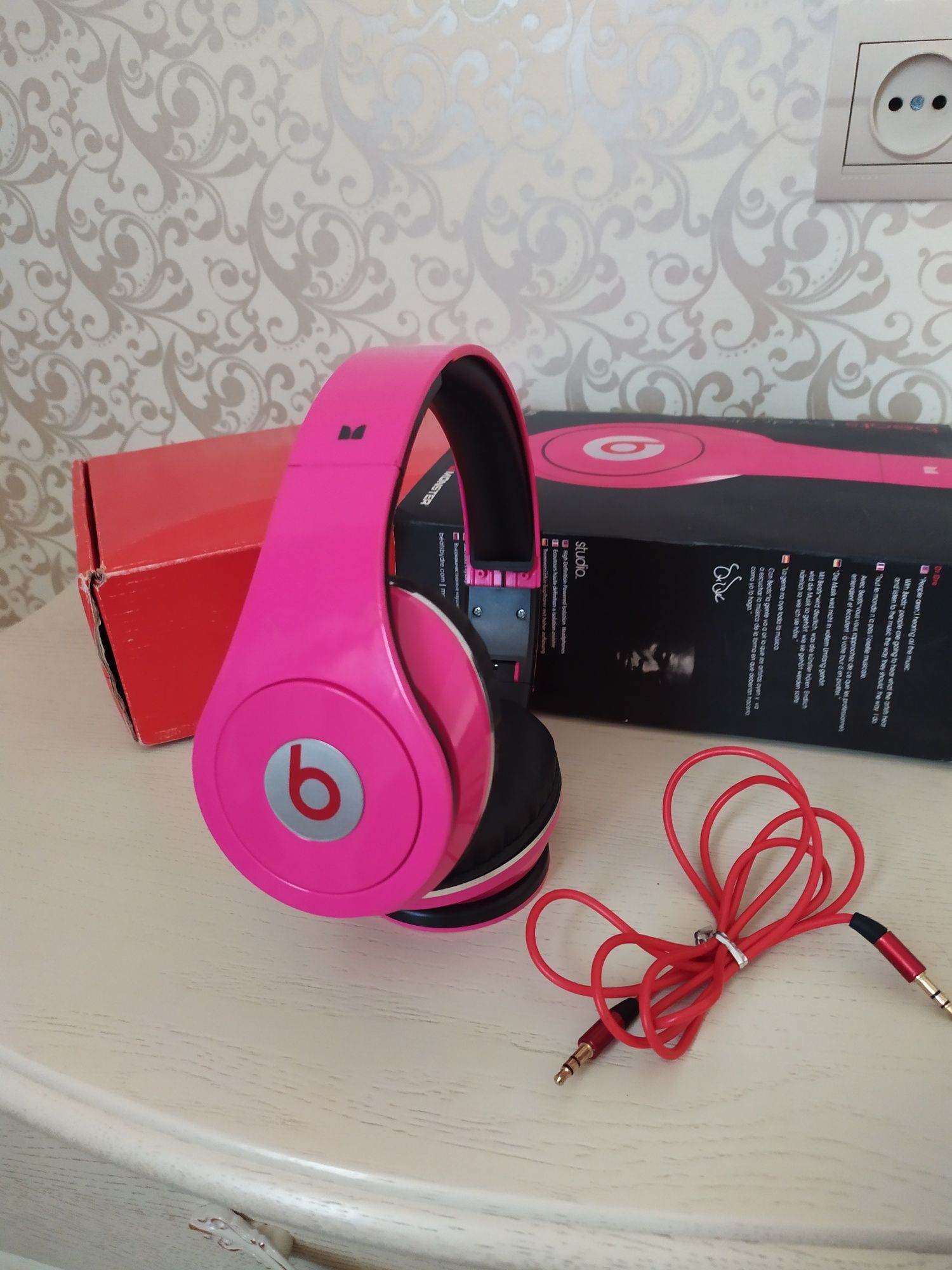 Навушники провідні Beats Monster by Dr. Dre Studio, з фірмовим кейсом