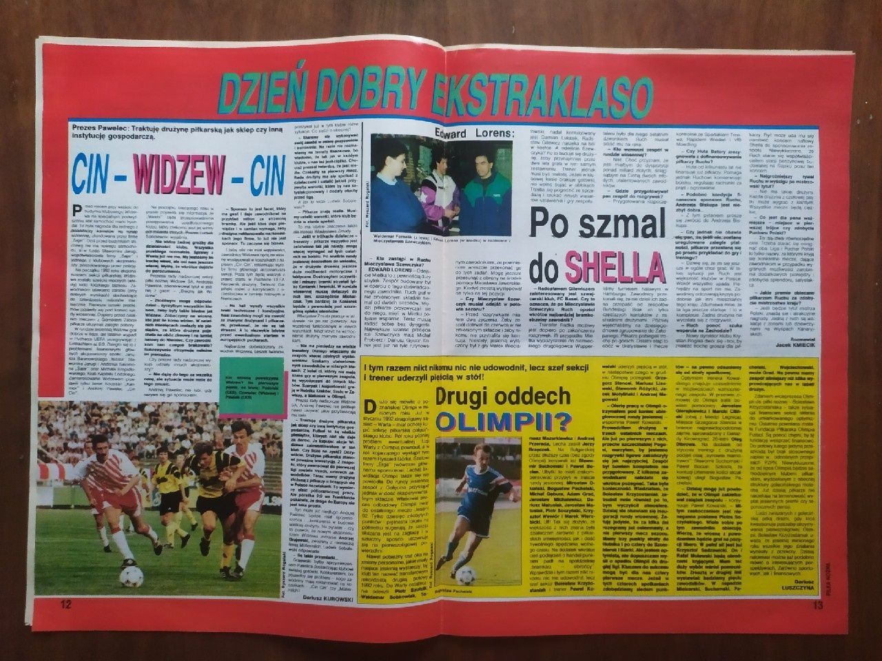 Skarb kibica liga polska wiosna 1993