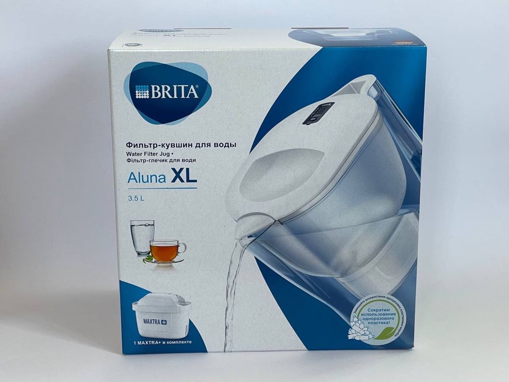 Фільтр-глечик для води Brita Aluna XL з двома картриджами ОРИГІНАЛ!!!
