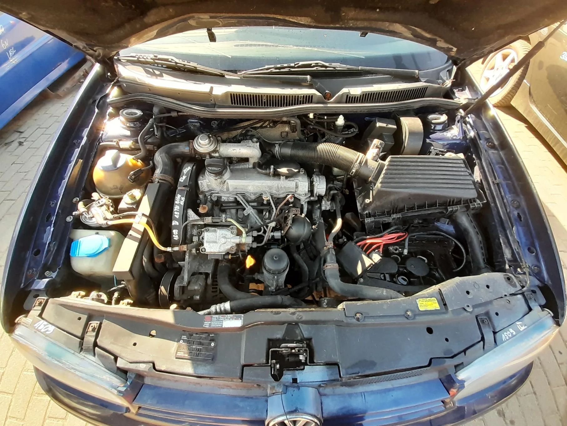 VW GOLF IV SILNIK 1.9 TDI 90KM DIESEL OZNACZENIE: ALH
