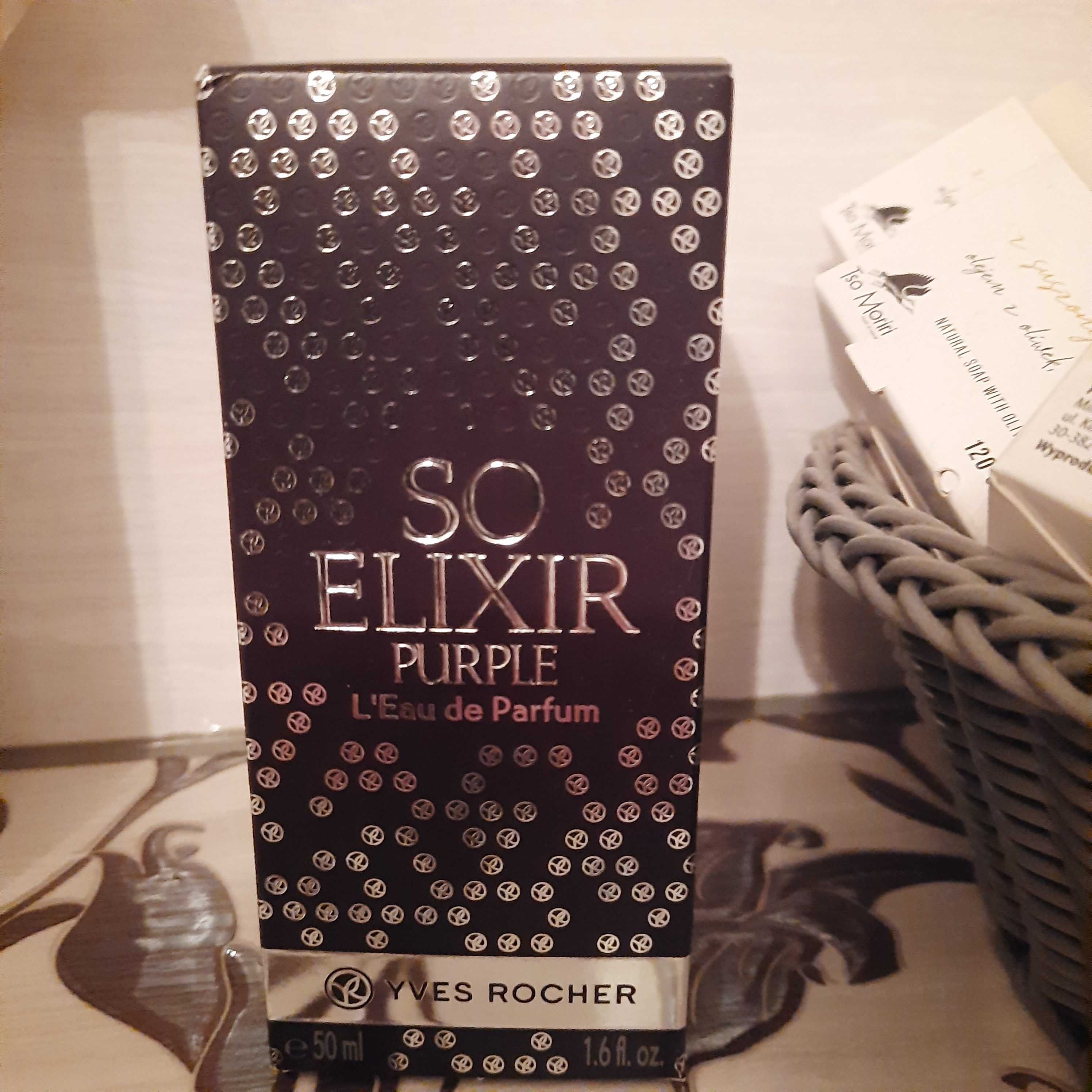 Perfumy so elixir purple yves rocher nowe