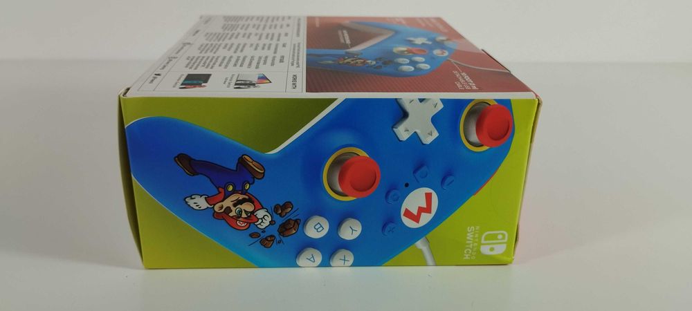 Comando com fios PowerA - Nintendo Switch - Mario