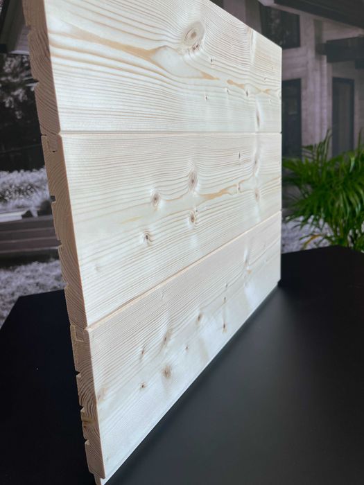 DESKA ELEWACYJNA klasa PREMIUM  Świerk Skandynawski 19 mm