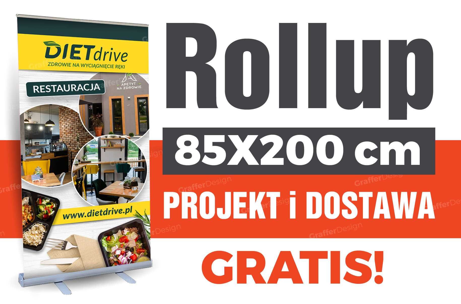 Rollup / stand / reklama / banery  ulotki  wizytówki  plakaty druk