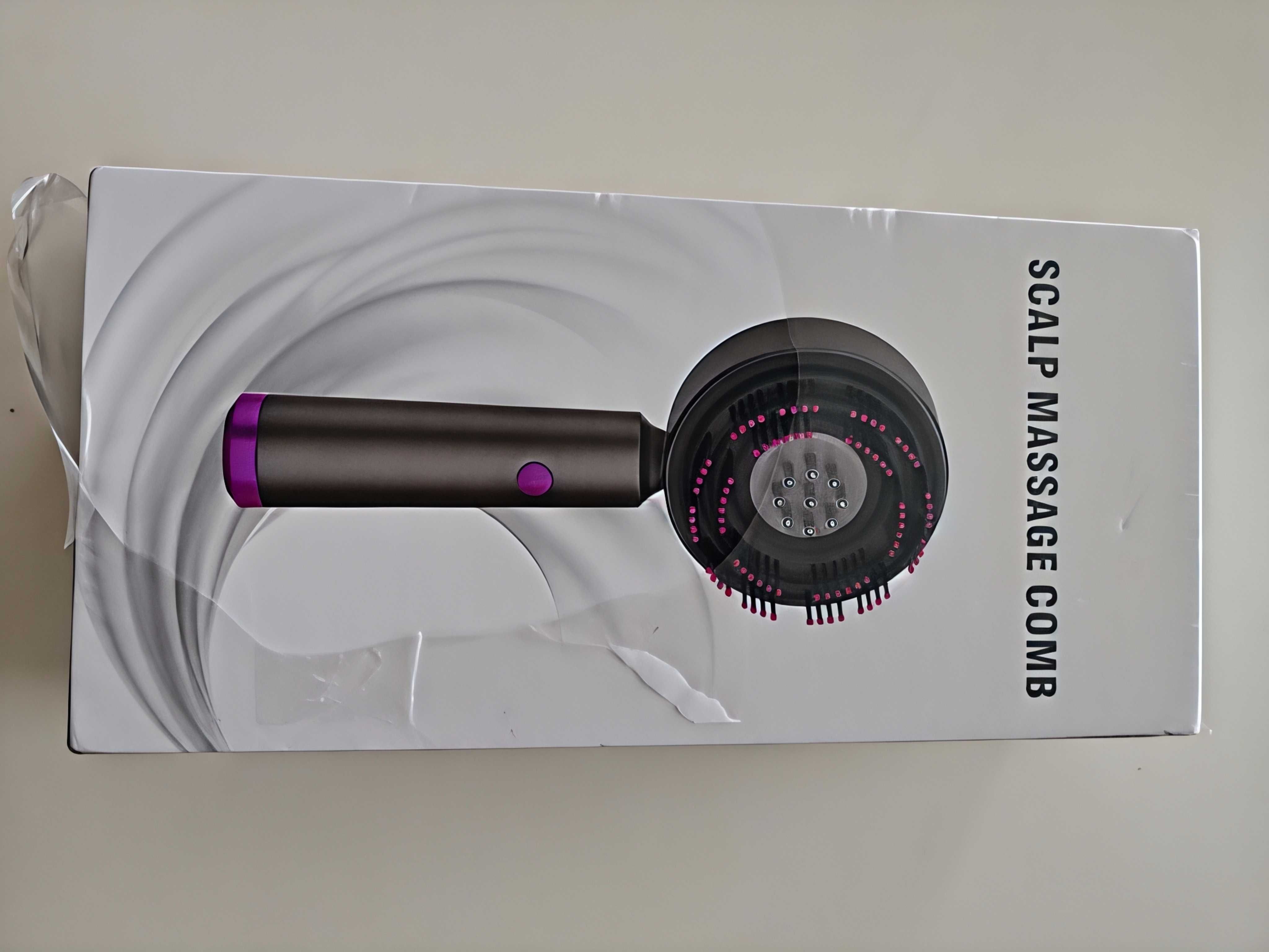 Elektryczna szczotka do masażu skóry głowy SCALP MASSAGE COMB