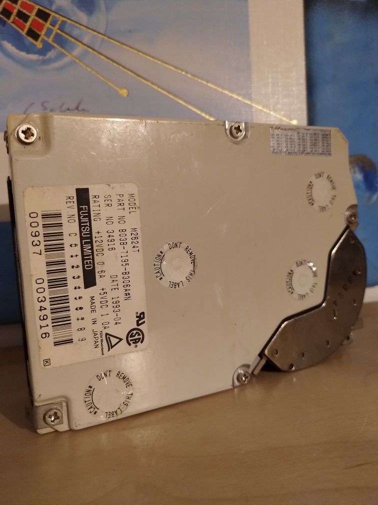 Dysk twardy Fujitsu kolekcjonerski