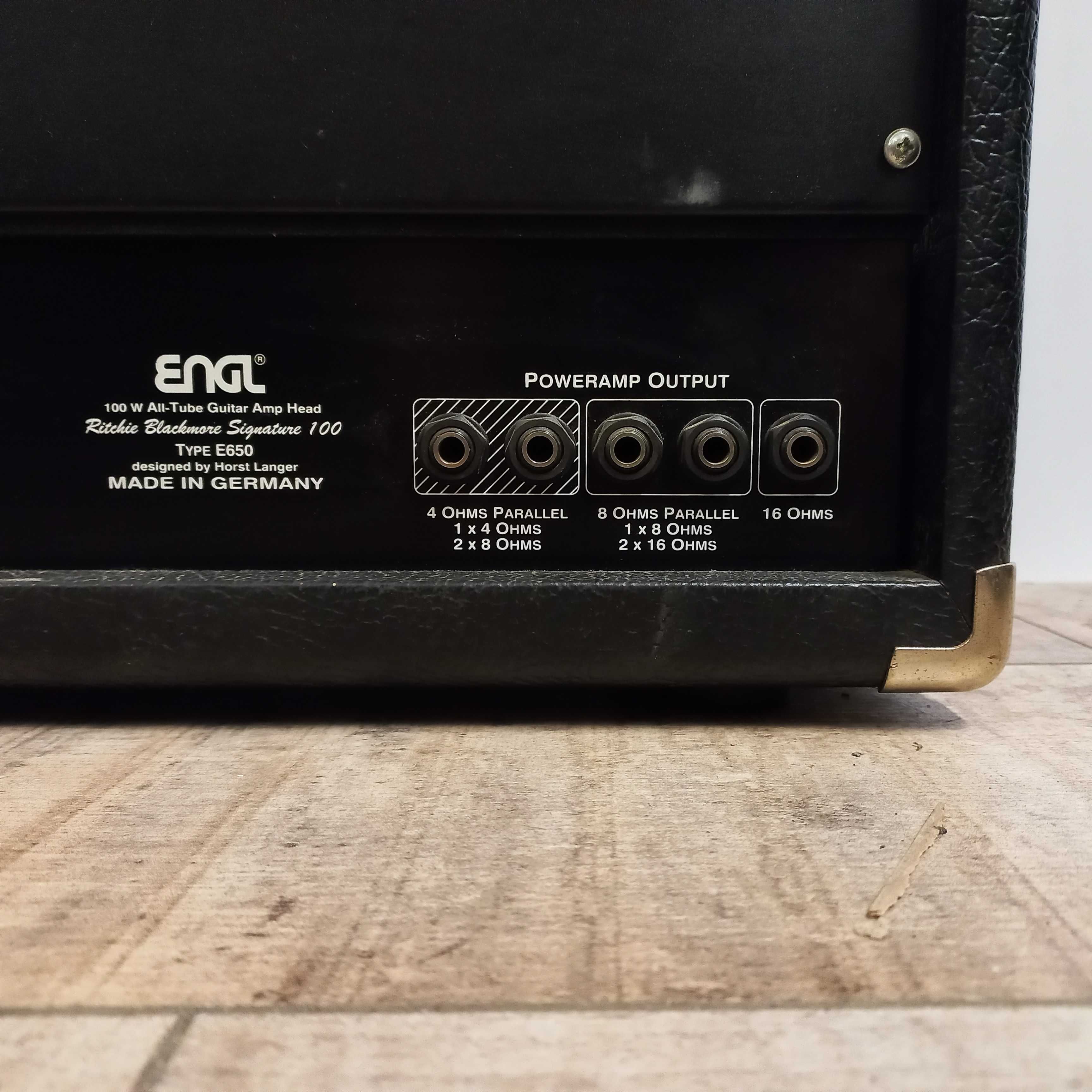 Engl Ritchie Blackmore 100 E650 lampowy head gitarowy 100W