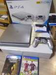 Play station 4 limited, srebrna, pudełko. Na prezent