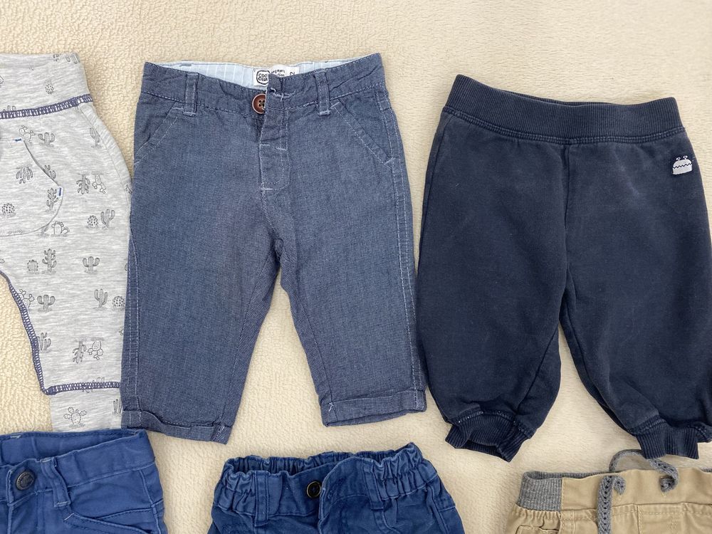 Фірмові штани 62, 68, 74 розміру джинси спортивні джогери Zara, George