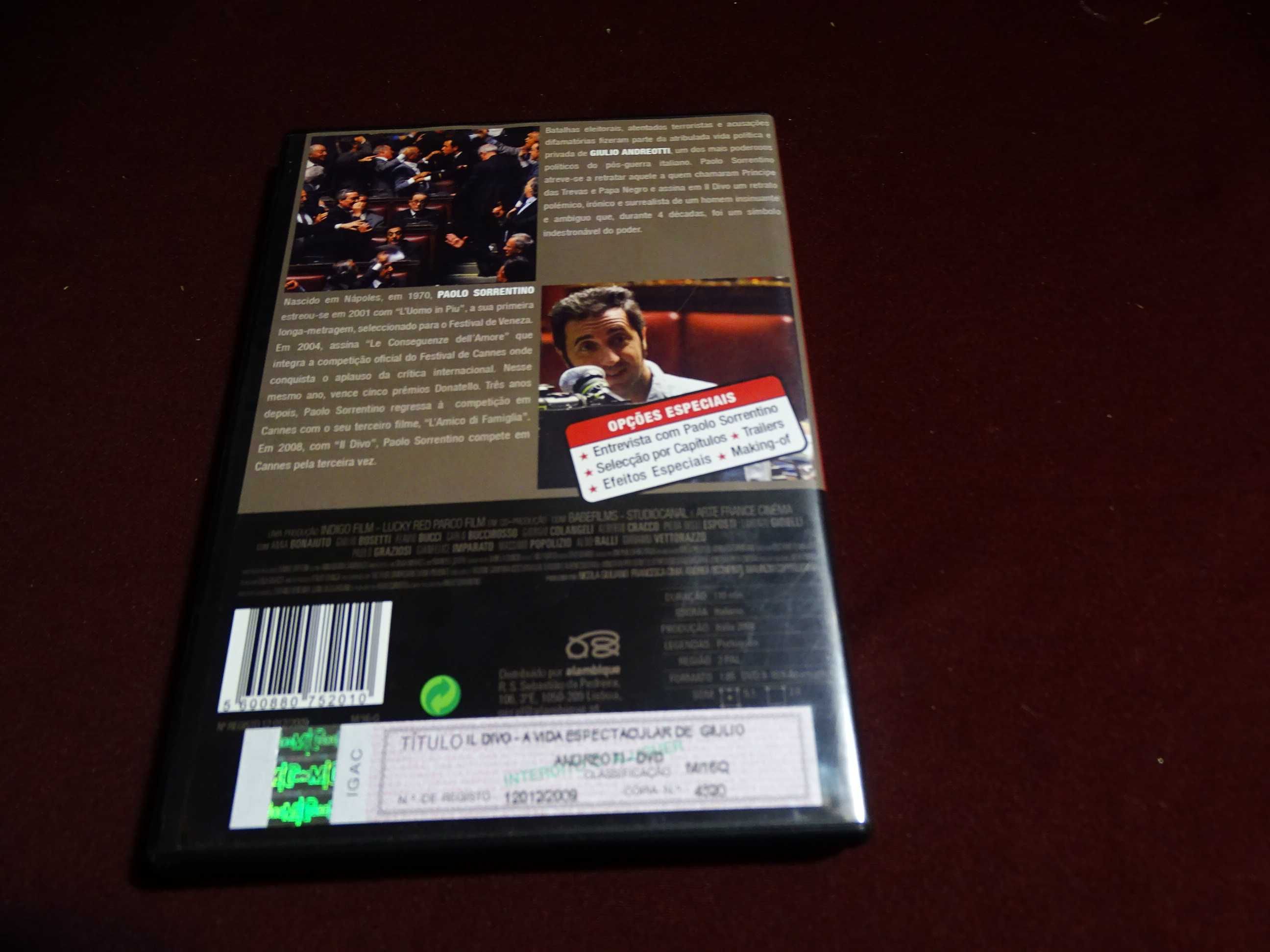 DVD-Il Divo-Paolo Sorrentino