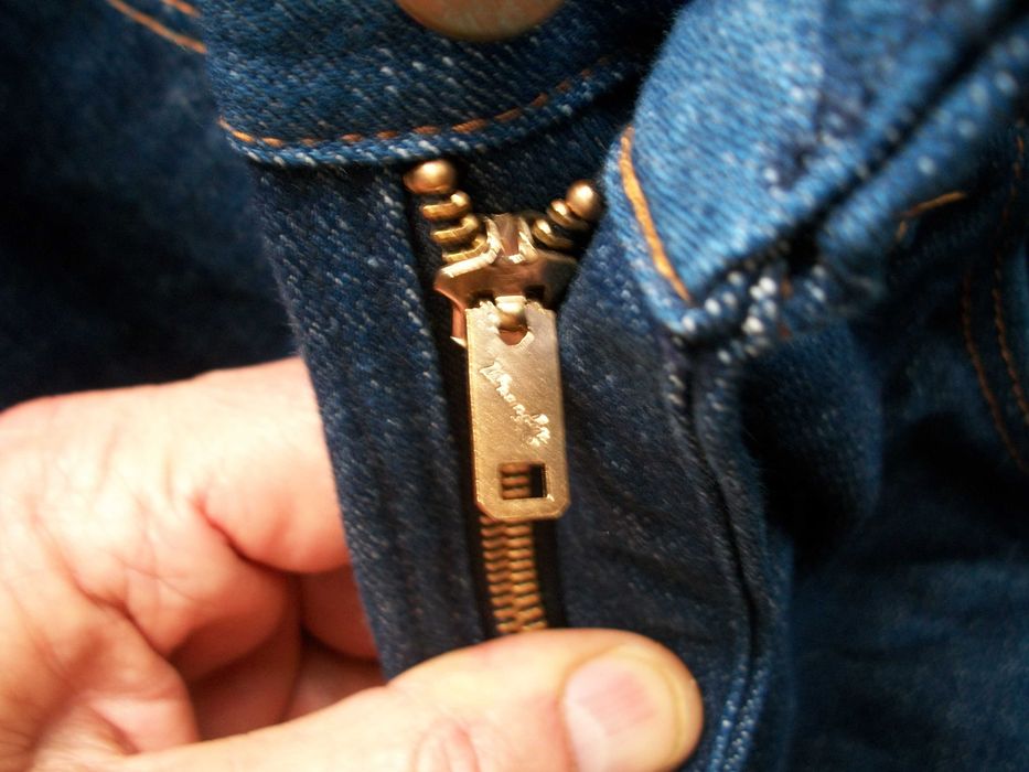 винтажные новые джинсы Wrangler Blue Bell расклешенные полут. 39 см