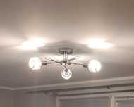 Lampa wisząca sufitowa żyrandol kryształki