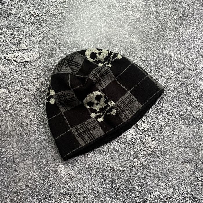 Шапка з черепами y2k | Шапка ютукей