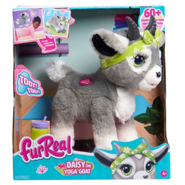 Кізочка Дейзі, furreal, goat daisy, котик, мавпочка Арахіс, hasbro