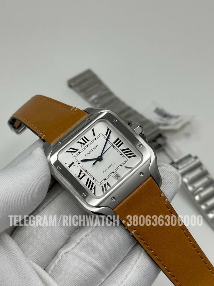 мужские наручные часы Cartier Santos