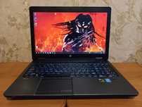 Игровой Видео GTX 1050Ti (4 ГБ)  Intel Core i7/ 16 RAM/SSD/ Ноутбук НР