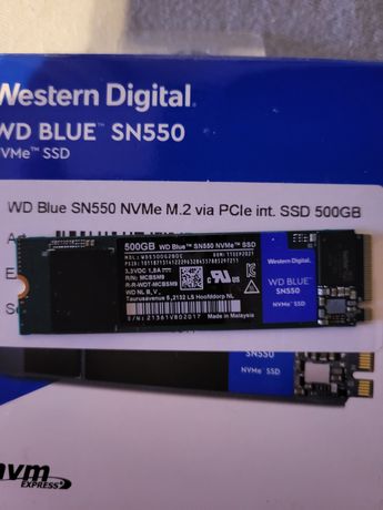 Dysk SSD WD Blue SN550 500GB M.2 PCIe