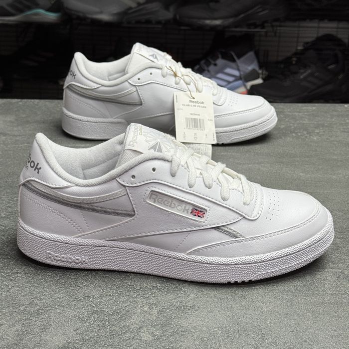 Білі кросівки Reebok Club C 85 Vegan GZ0915 ОРИГІНАО 100% 42 р