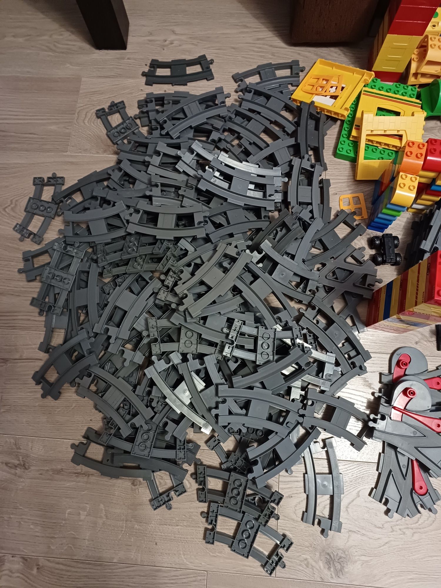 Zestaw duży  LEGO klocków duplo