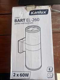 Lampa ogrodowa ścienna Kanlux Bart El-260