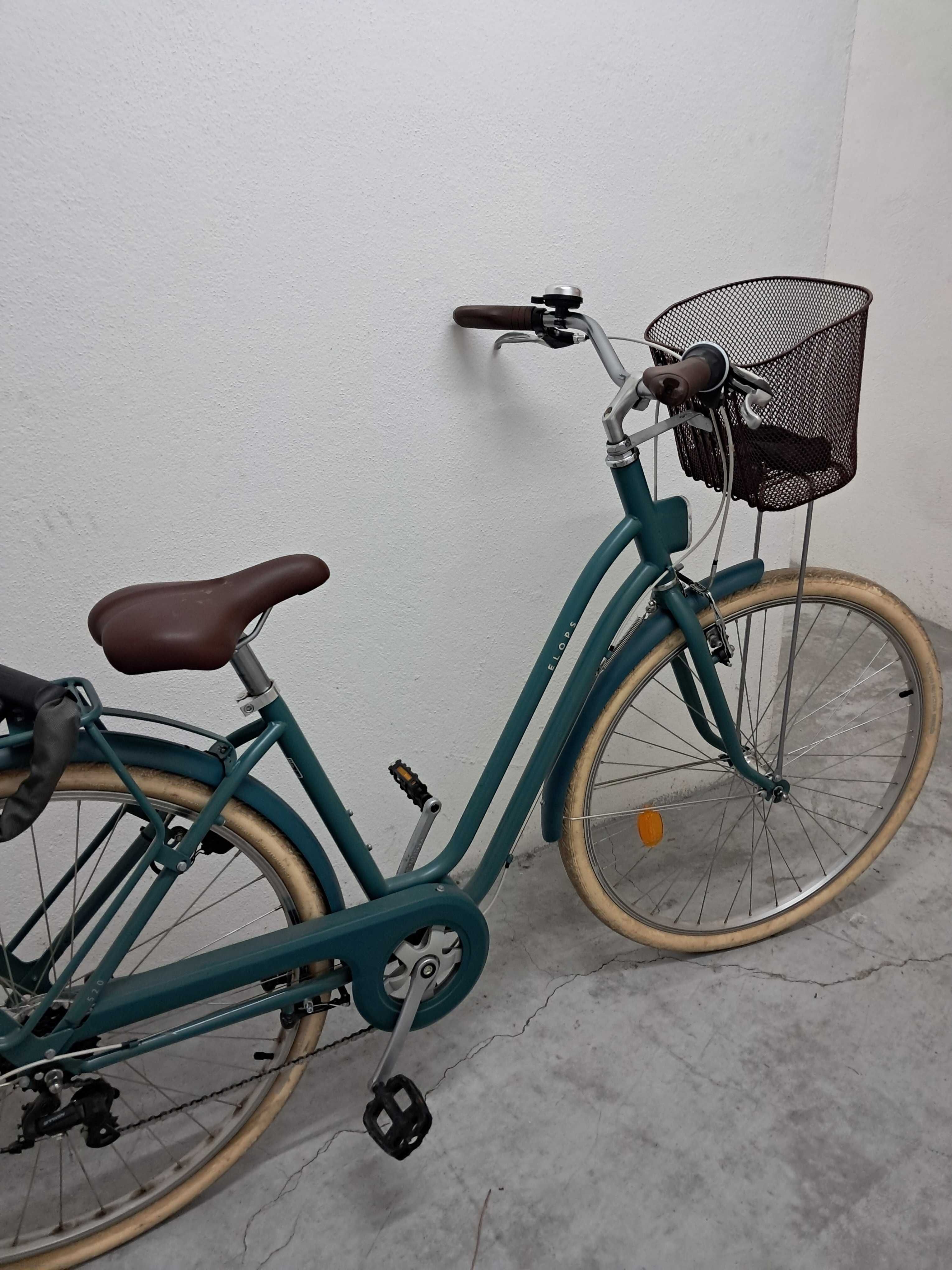 Bicicleta elops 520 em muito bom estado