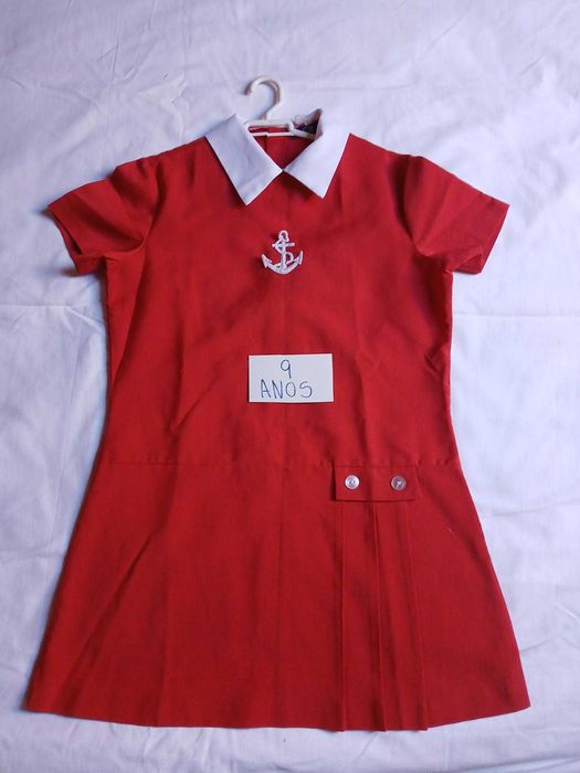 Vestido vintage - menina - 9 anos