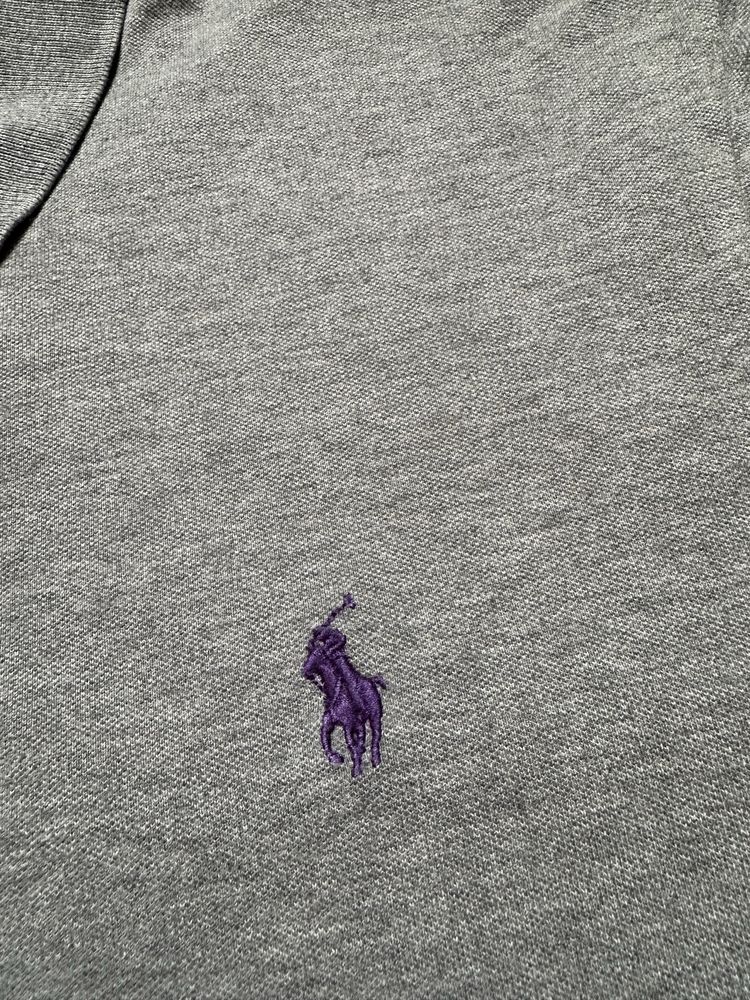Koszulka sportowa szara Polo Ralph Lauren golf unisex streetwear