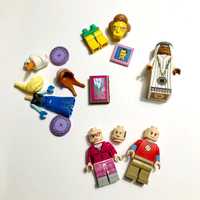 LEGO minifigures e partes - Big Bang Theory, Frozen, Simpsons