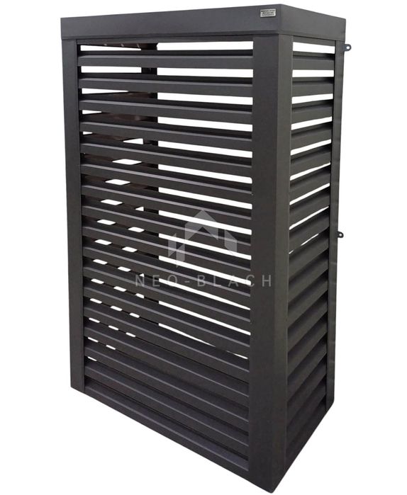 Osłona Pompy Ciepła 100X50X210 Cm Antracyt Nb450