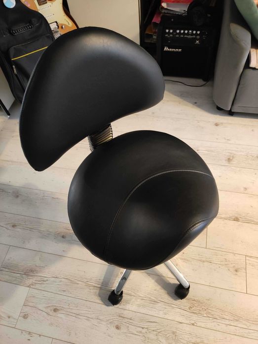 Fotel siodłowy Physa Berlin Black (fryzjerski/kosmetyczny)