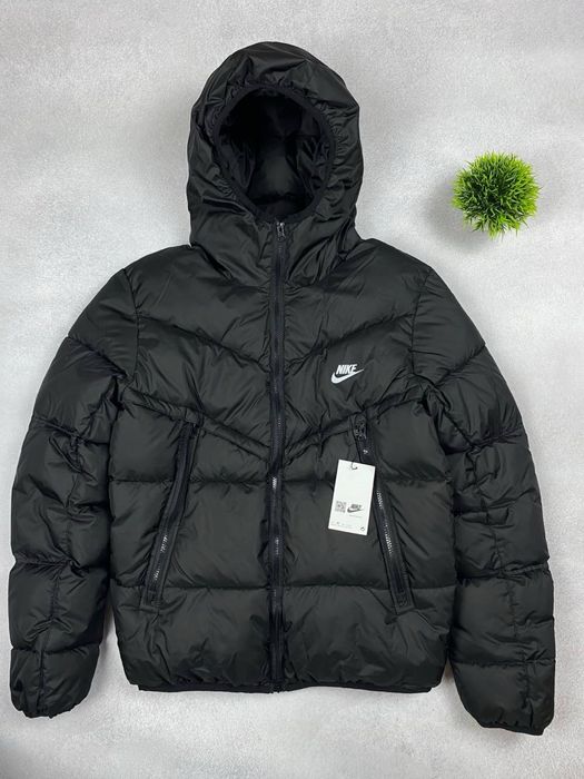 Пуховик Nike Storm-FIT чорна/ куртка найк