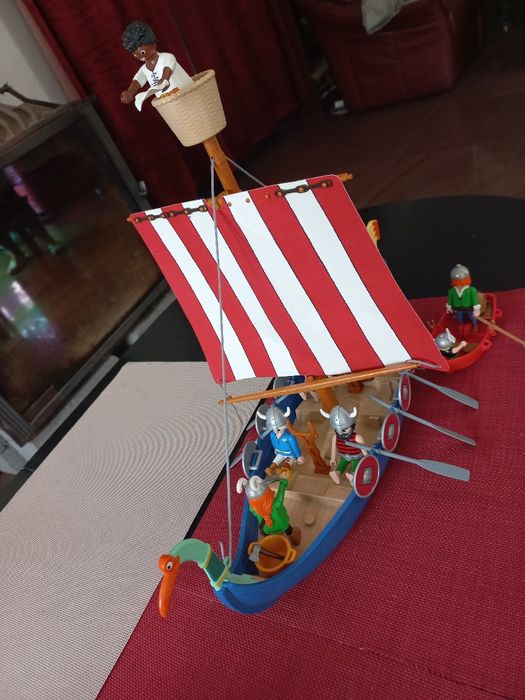 Playmobile łódź wikingów Asterix