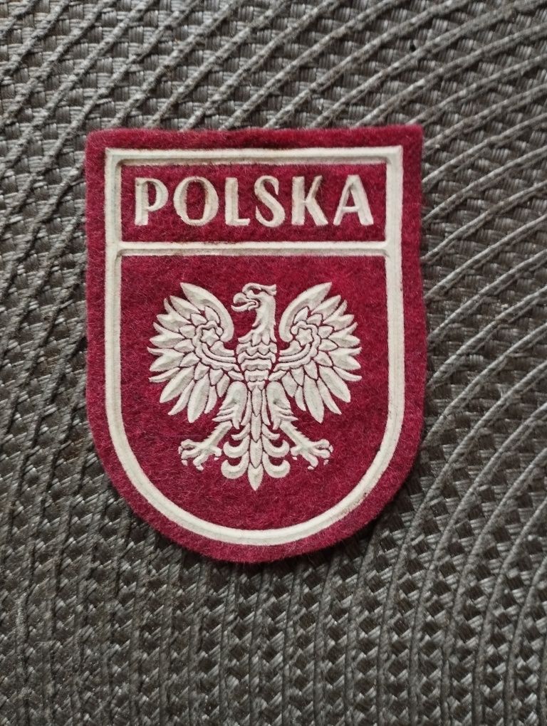 Naszywka Godło Orzeł Polska PRL-Nowa!