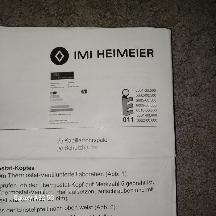 Głowica termostatyczna z czujnikiem
