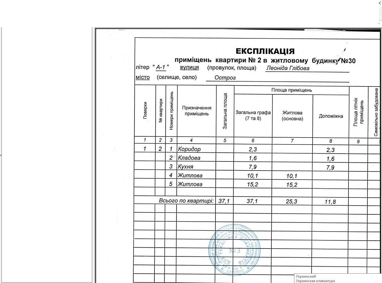 Продам частину будинку в центрі м.Острог
5 000 $