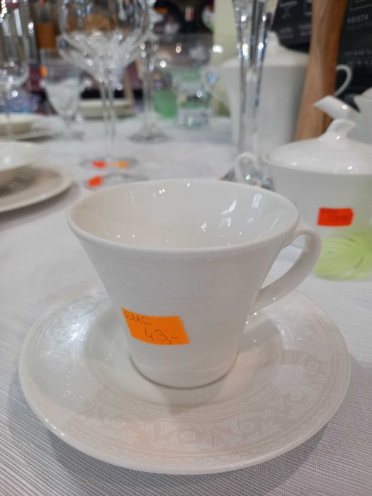 Filiżanka/spodek 022/145 Roma Porcelana Karolina