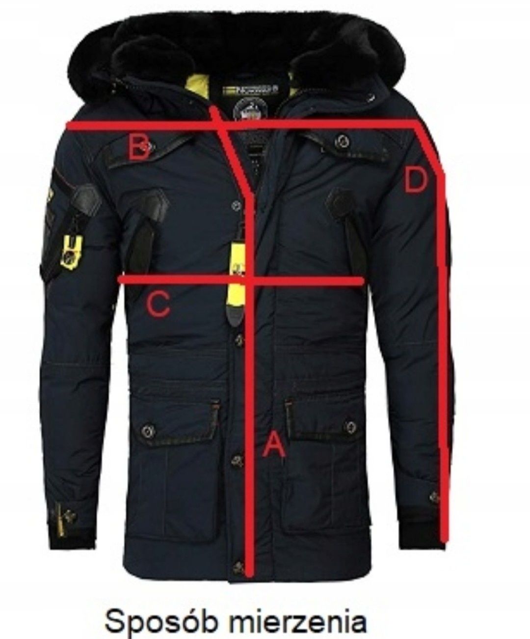 Geographical Norway kurtka męska puchowa Acore rozmiar L